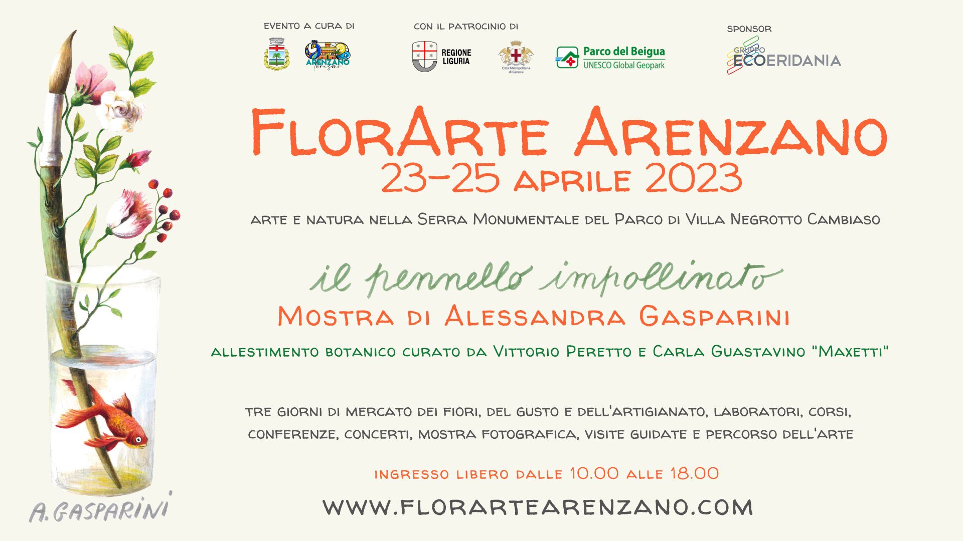 manifesto florarte arenzano 2023