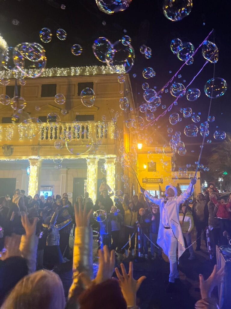 bolle di sapone biblioteca